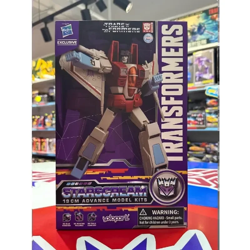 Sonderangebote YOLOPARK Transformers AMK G1 Starscream Bumblebee Vormontiertes Modell Spot Figure Frenzy auf Lager