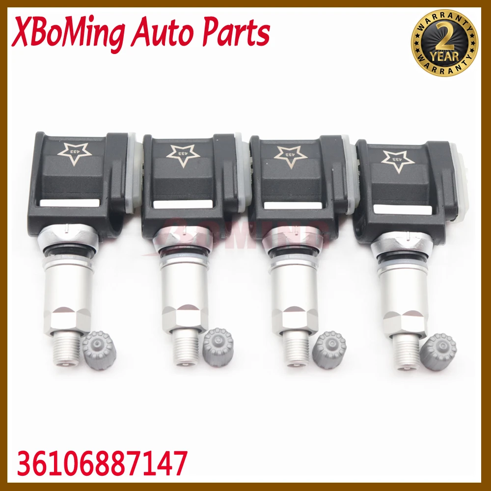 36106887147 Автомобильный датчик давления в шинах TPMS для BMW 5 6 7 8 X3 X4 X5 X7 Для ROOL ROYCE Phantom Cullinan 2001-2019 433 МГц