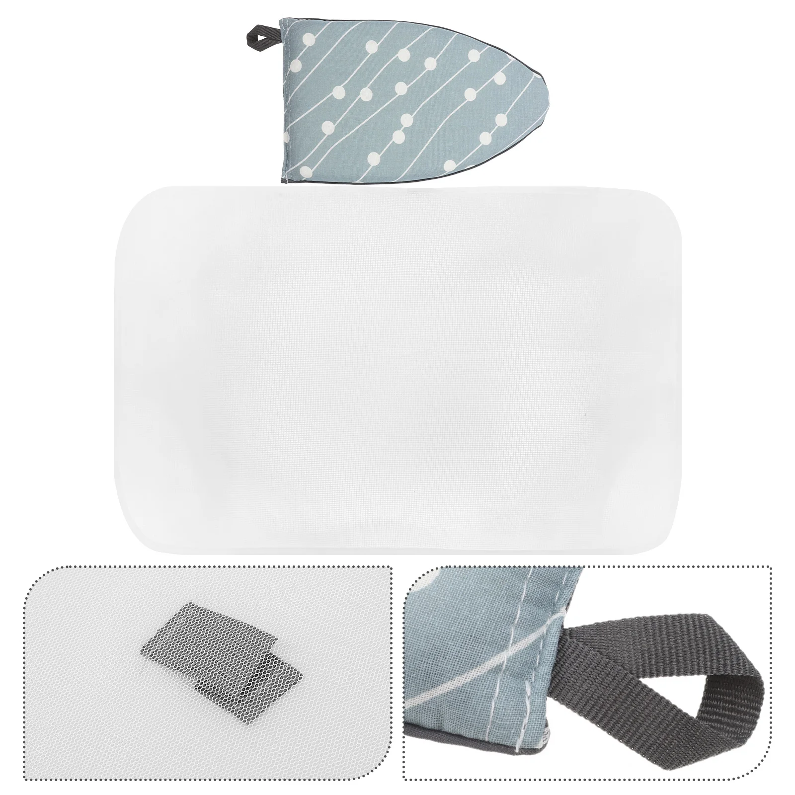 

Mini Ironing Board Set Foldable Handheld With Insulation Net Heat Resistant Garment Steamer Accessories For Clothes