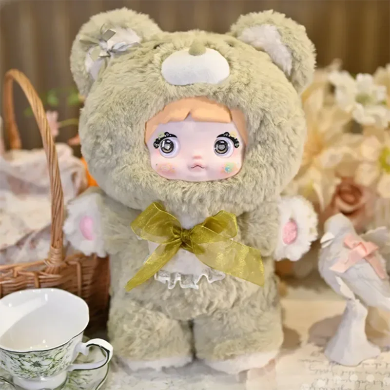 

Nommi 400% Good Night Bear Series Vinyl Blind Box Toys Kawaii Anime Action Figure Surprise Mystery Box Dolls Girls Gift