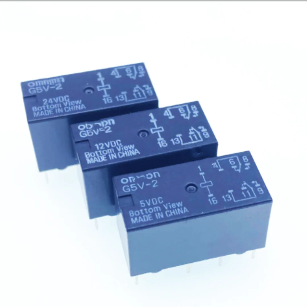 10pcs/LOT Relay G5V-1 2-H1-5VDC 12VDC 24VDC 3V 9V 48V DC24V 1A 2A