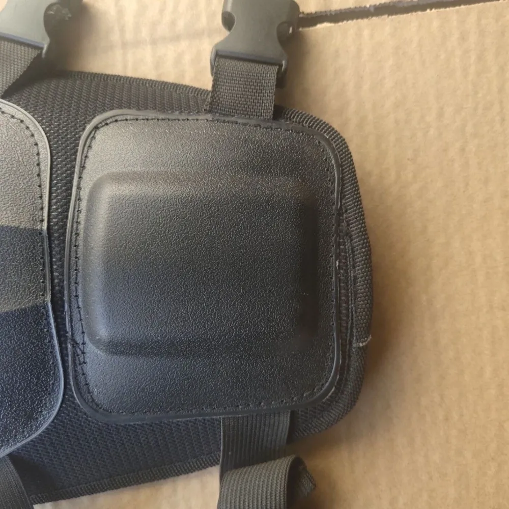 Waterproof Gardening Knee Pads Anti-Slip Adjustable Strap Motorcycle Knee Pads Extended Anti-Collision Shank Protector
