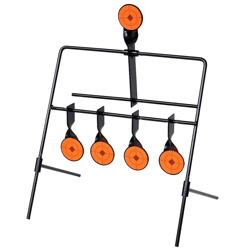 Cible de tir rotative à Cristal automatique, cible parfaite pour l'entraînement et la compétition, 4 + 1