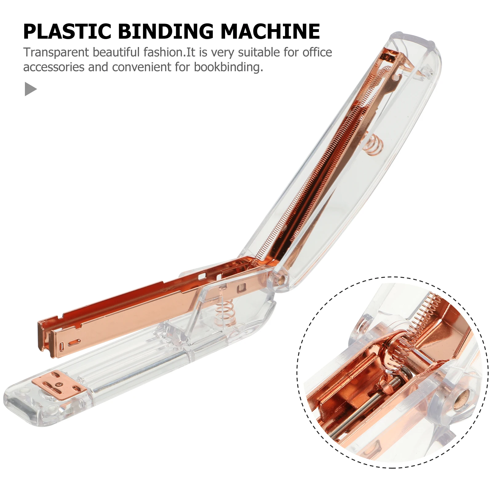 

Tool Stapler Student Staplers for Desk Heavy Duty Plastic Book Binding Classroom