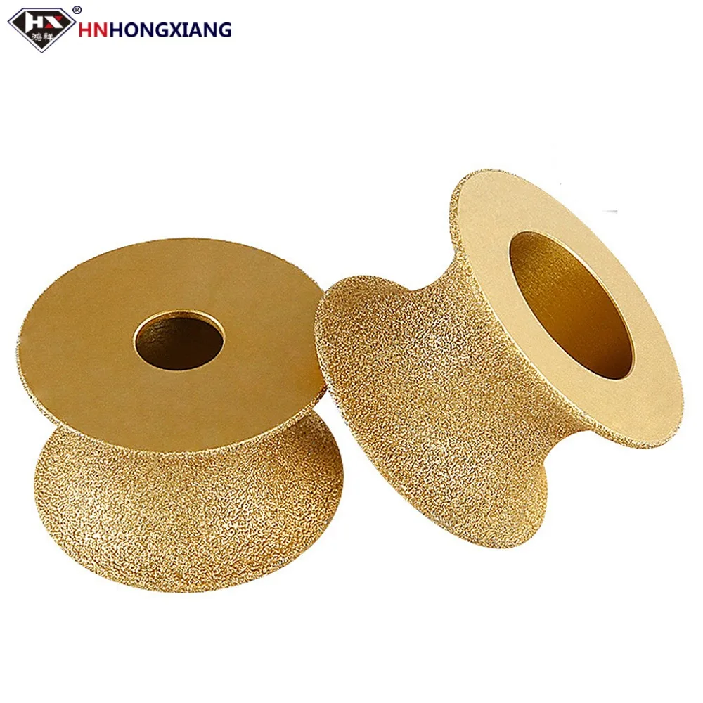 Brazing Diamond Stone Grinding Wheel, Marble Granite Ceramic Tile Trimming And Chamfering Artifact, Slotting And Grinding Arc