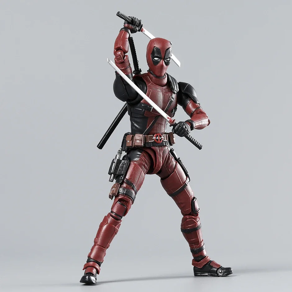 SHF Deadpool 2 figurki ruchome przeguby dekoracja stołu kolekcja Model z pcv zabawka