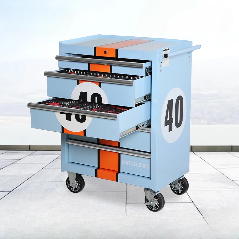 

Workshop Trolley Tool Cabinet Organizer Mechanical Large Wrench Tool Cabinet Professional Carro De Herramientas Packaging