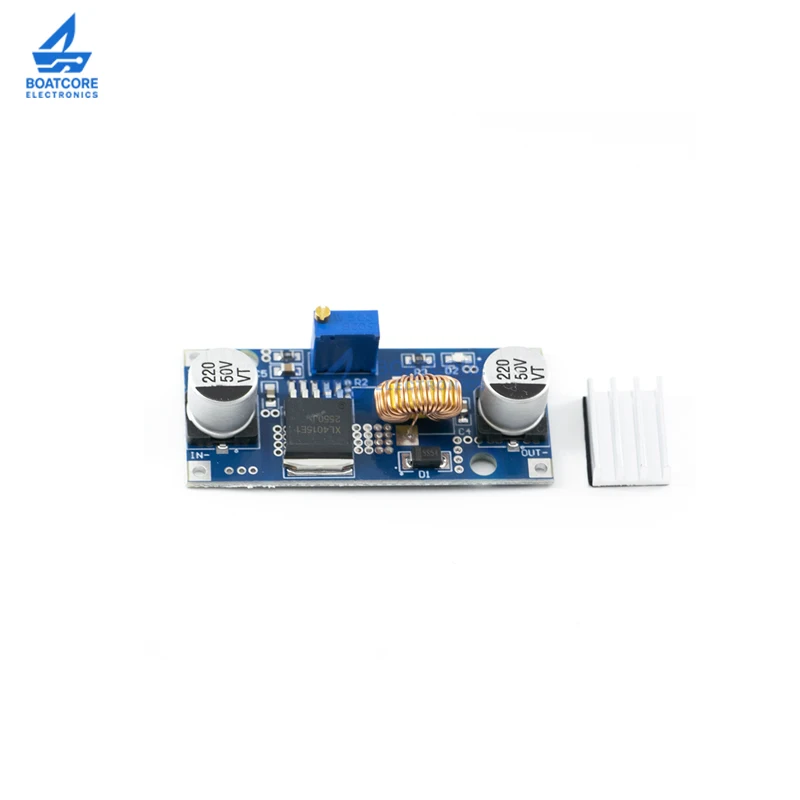 1PCS XL4015 5A DC-DC Step-down Adjustable Power Supply Module 4V-38V 96% DC Step Down Module Lithium Charger