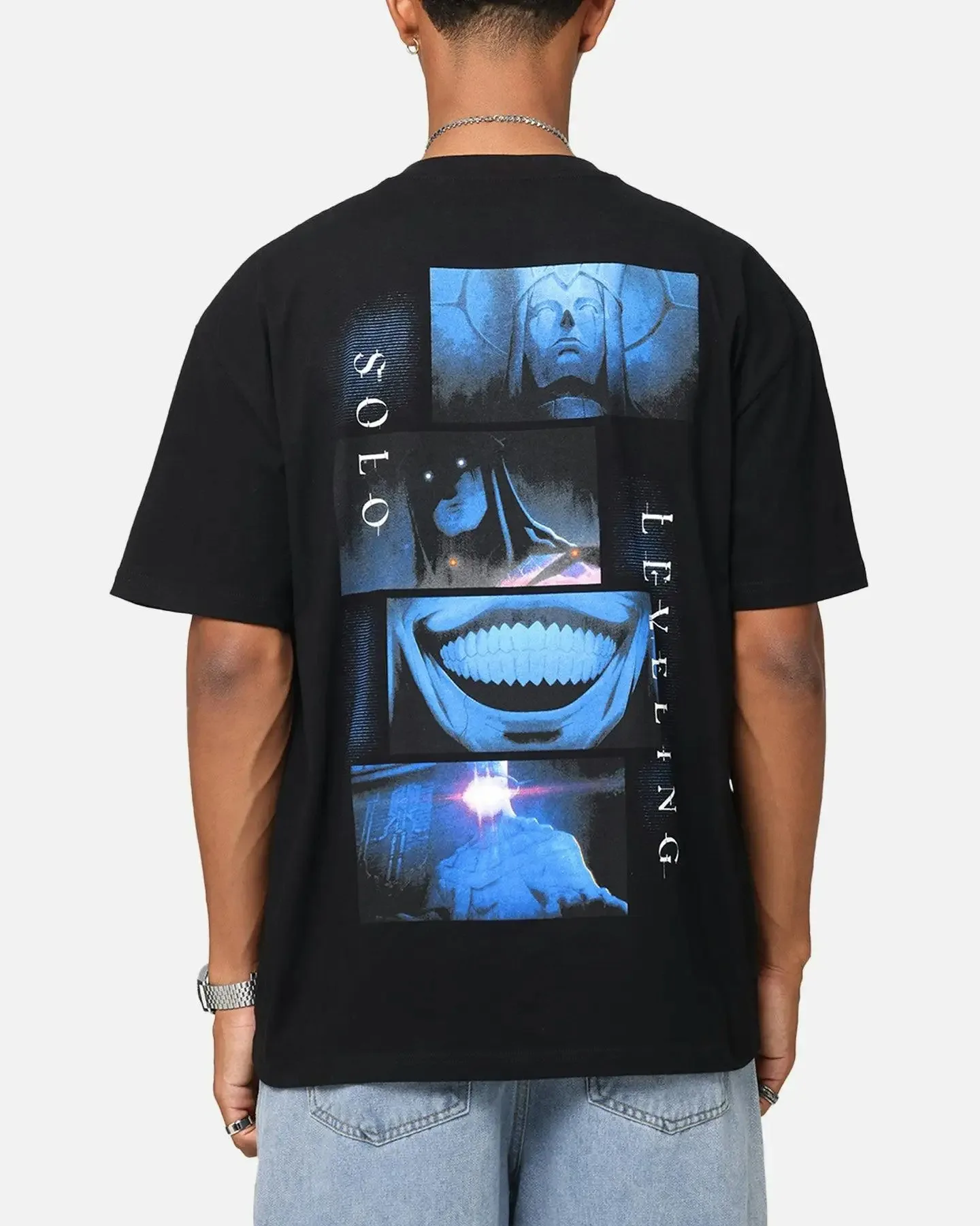 25 موضة جديدة أمين سولو التسوية الثقيلة القطن تي شيرت أسود أبيض الرجال النساء المتضخم قصيرة الأكمام الشارع الشهير تي شيرت