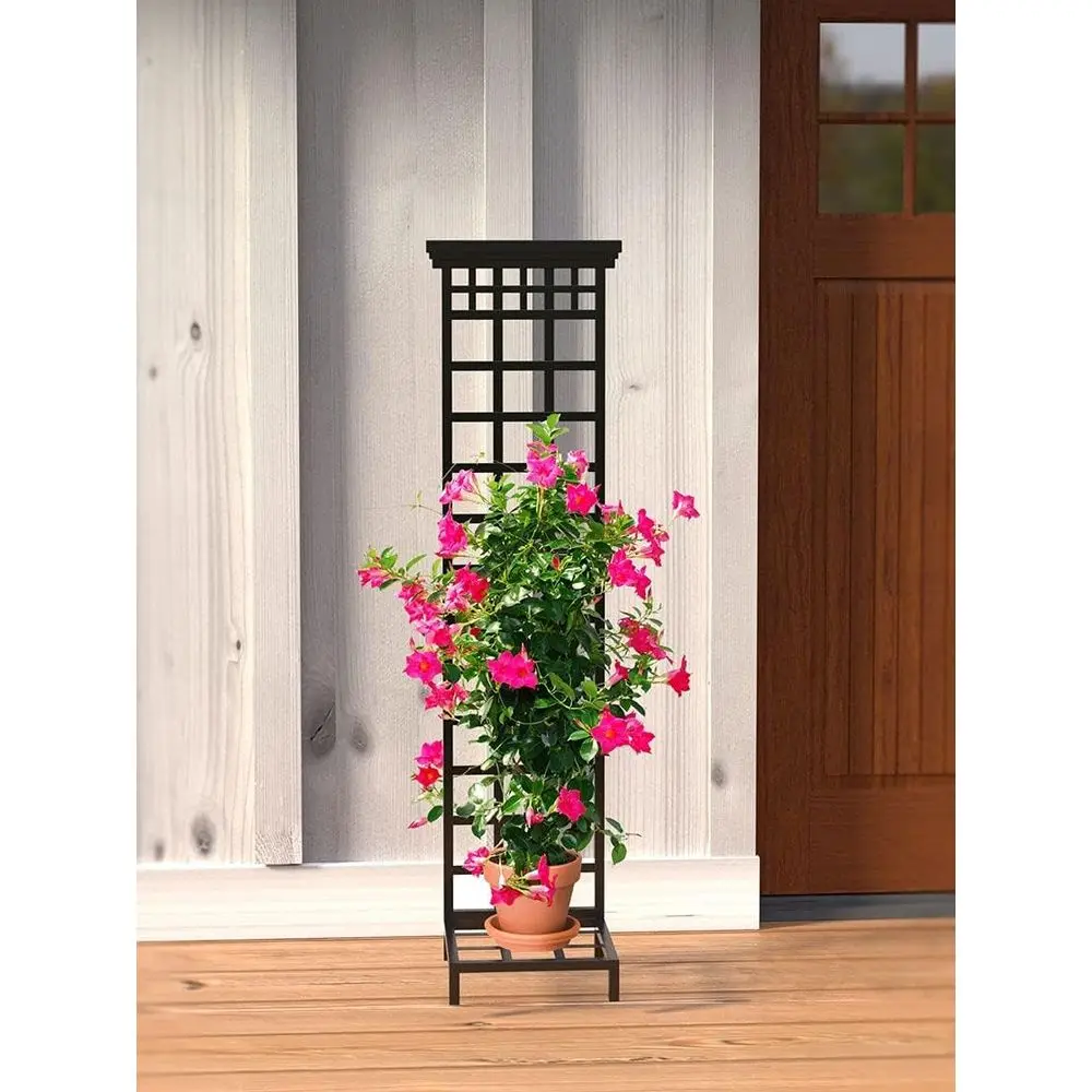 Vertical Garden Support with Freestanding Frame
