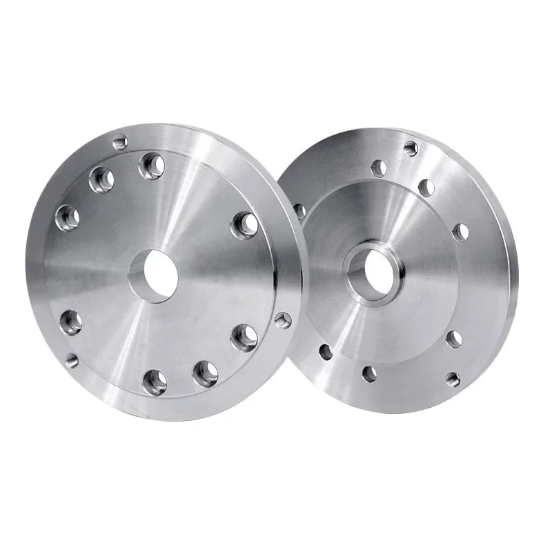 

170 4-axis 5-axis flange plate transition plate connection indexing head self centering three jaw chuck CNC turntable 6810