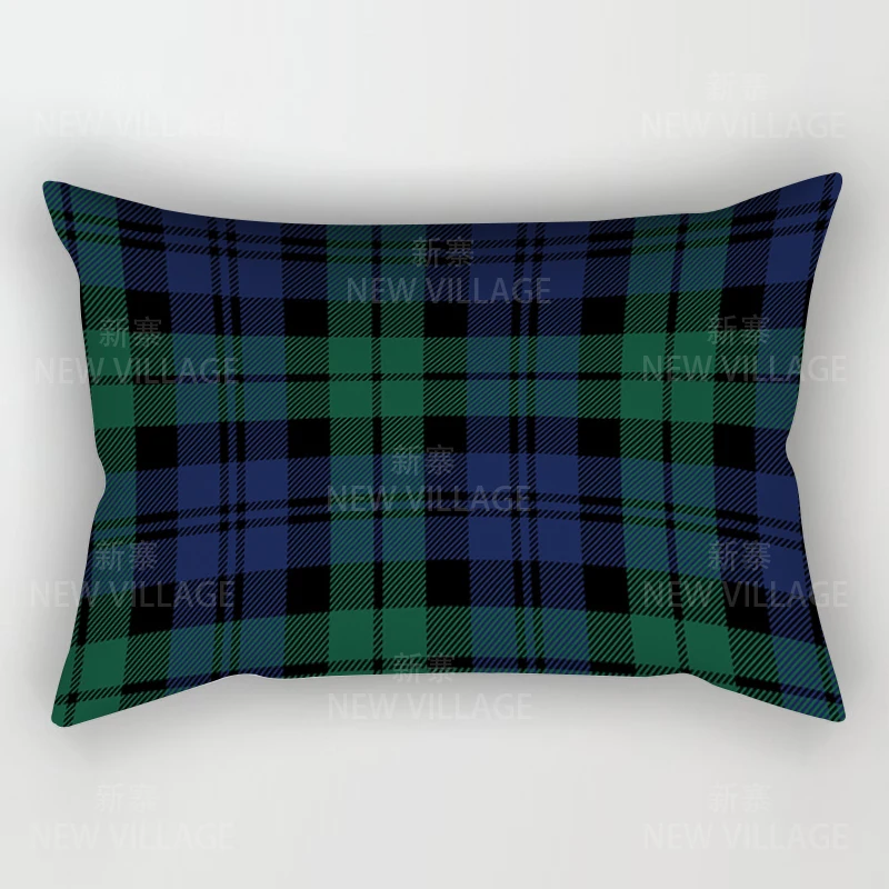 Simple line checkered pillowcases sofa cushion covers home decoration pillowcases can be customized for you at 30x50 40x60 50x80