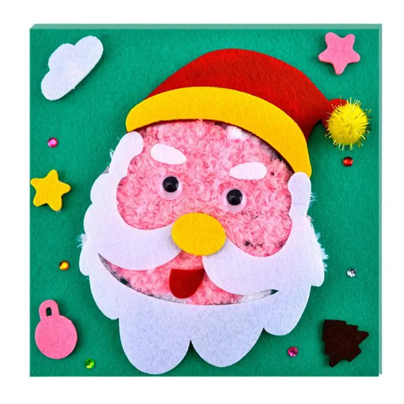 子供のための創造的な編み物キット,漫画の学習セット,子供のためのバッグ