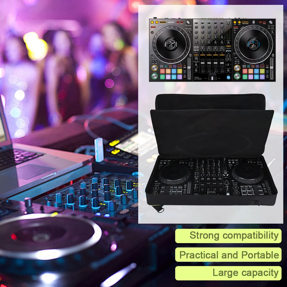 Carrying Case Thickened Inner Liner DJ Controller Case with Adjustable Shoulder Strap for Pioneer DDJ-FLX10 DDJ-1000SRT DDJ-1000 - view 4