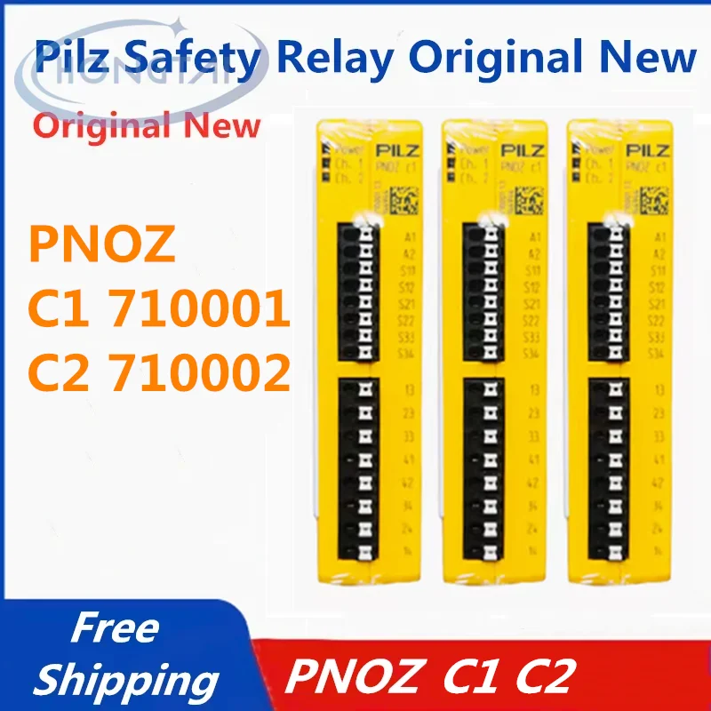 

Бесплатная доставка, модуль реле безопасности PNOZ C1 C2 710001 710002 PILZ, оригинальный, новый, горячая распродажа