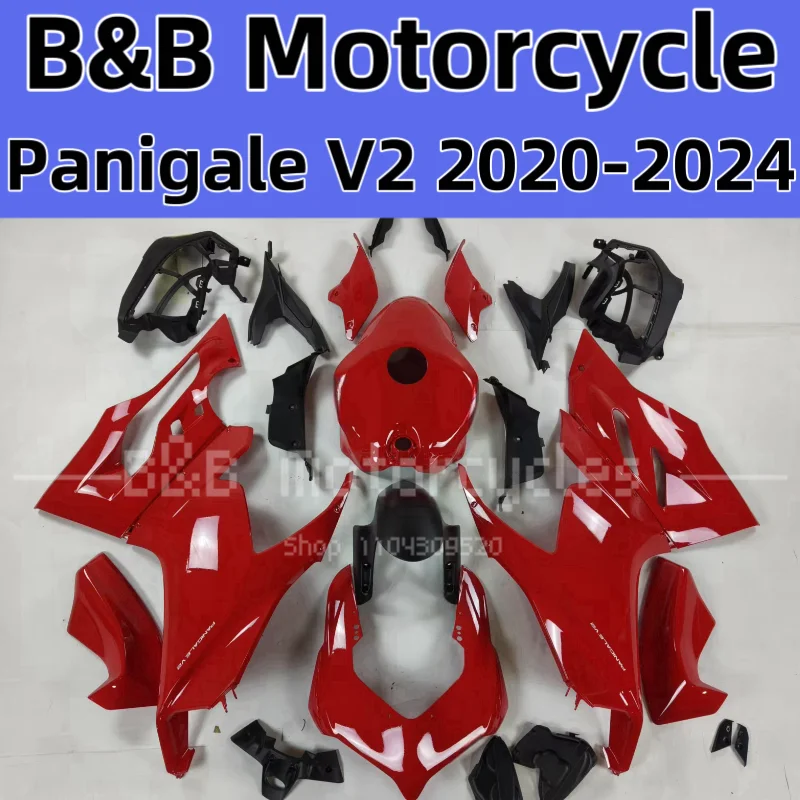 

For DUCATI V2 2020 2021 2022 2023 2024 High Quality Fairings ducati V2 20 21 22 23 24 Motorcycle Injection mold fairings Set Red