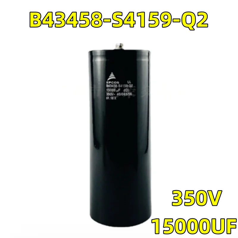 

1 PCS / LOT is brand new and original Siemens EPCOS B43458-S4159-Q2 350V15000UF high-power inverter electrolytic capacitor