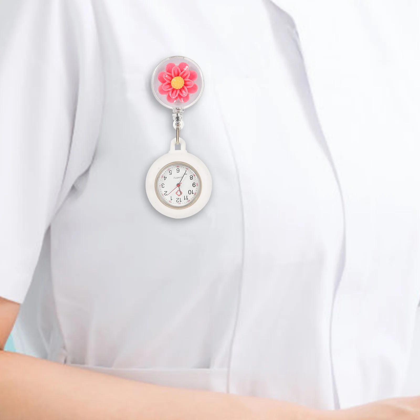 

Nurse Watch Watch Clip Clip On Watches For Nurses On For Nurses Doctors Portable Fob Nursing Lapel Hanging Timepiece