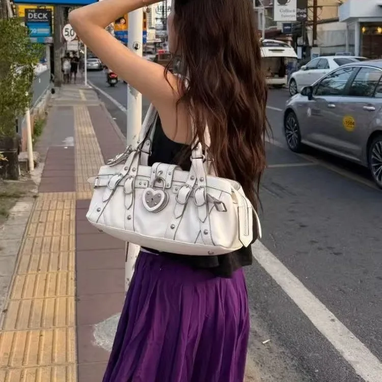 

2026 Unique Vintage Diaper Bag for Women Simple Leather Handbag Tote Shoulder Crossbody Commuter Large Capacity
