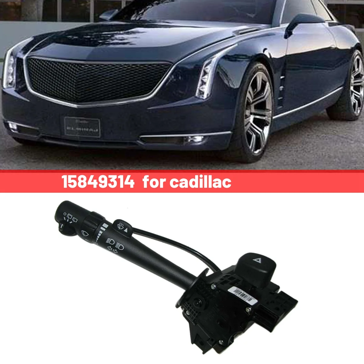 15849314 Turn สัญญาณ Wiper ชุดสวิตช์สวิทช์อัตโนมัติสำหรับ Chevrolet Cadillac