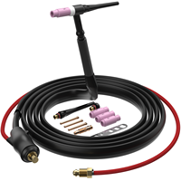 ARCCAPTAIN WP-17V Argon Lift TIG Burner 150 Amp 10-25 35-50 mm Connection TIG Welding Torch For MIG140 MIG200 With 13FT Cable