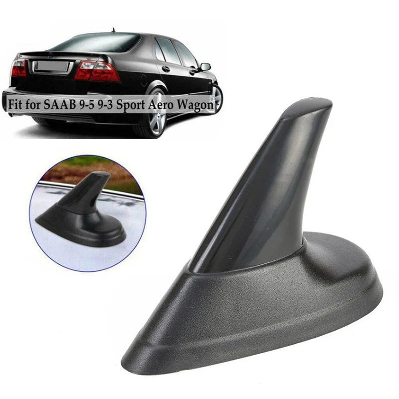 1pcs Fin Antenne schwarz aussehen Fin Antenne Dummy-Antenne fit für Aero Saab 9-3 9-5 93 95 Fahrzeug antenne JC-887 Außen zubehör