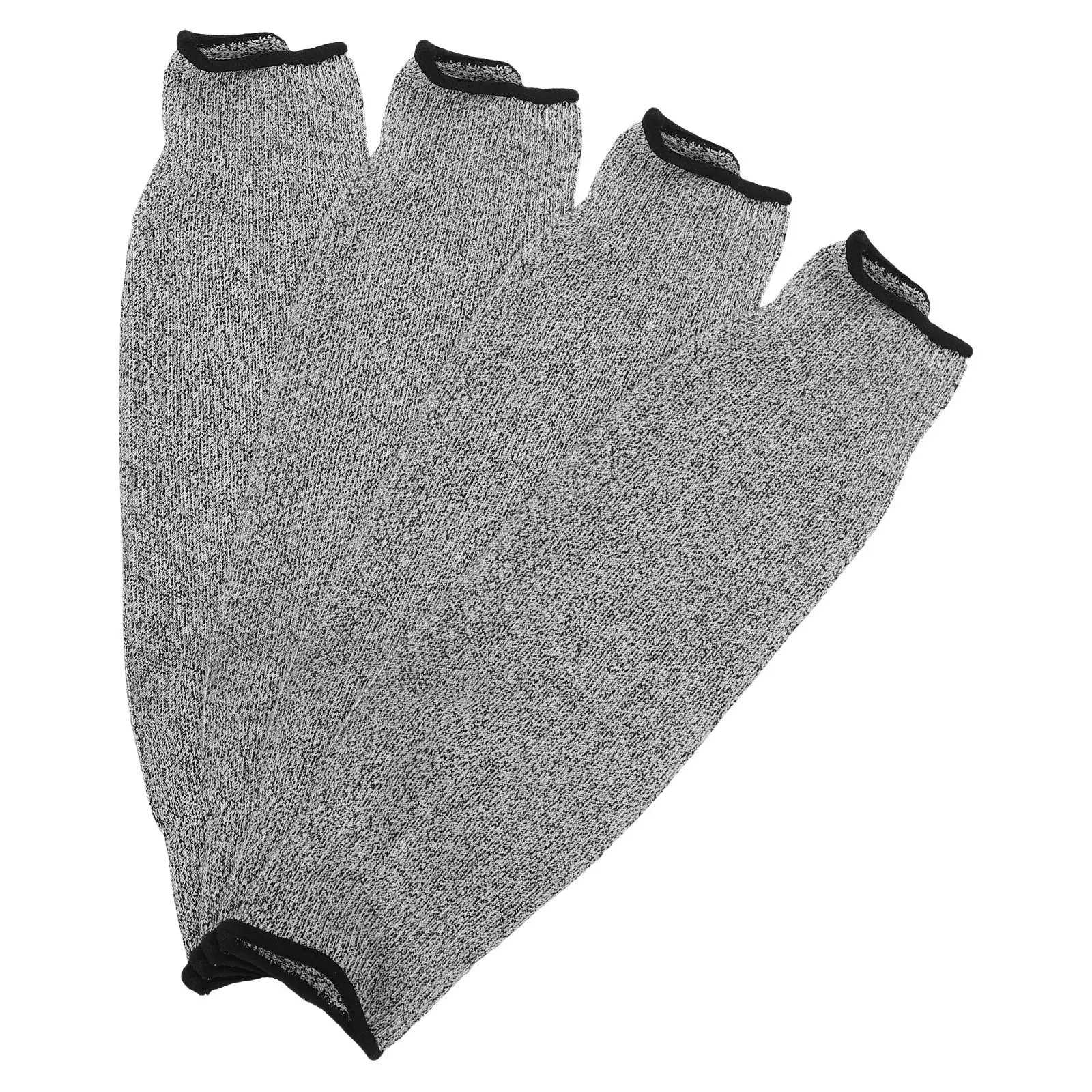 4Pcs Protective Cut Resistant Arm Sleeves High Strength Forearm Guards for Industrial Work Gardening Welding Arm Protection
