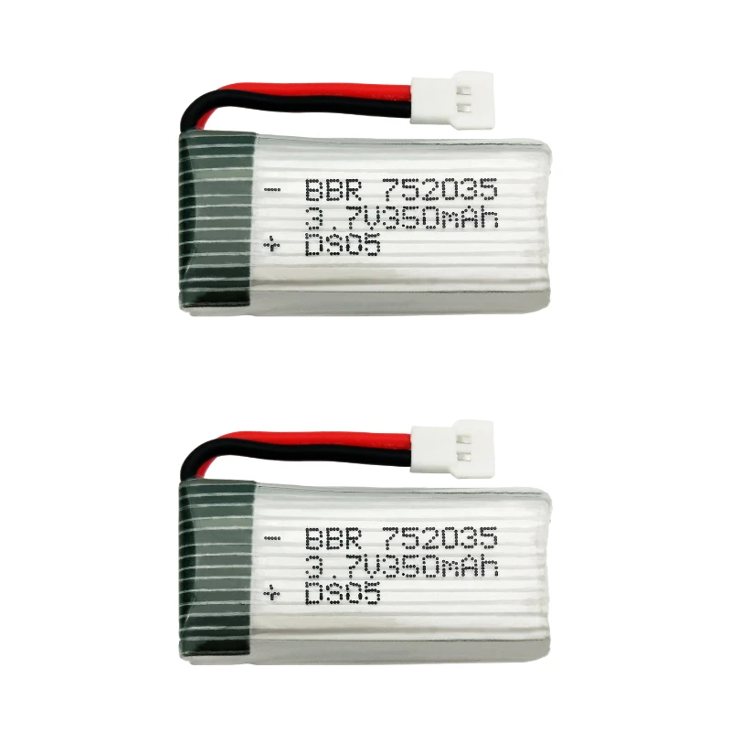 3.7 فولت 350 مللي أمبير جديد للأغراض العامة التحكم عن بعد الطائرات بدون طيار RC الطائرة بدون طيار بطارية توصيل خارجي اكسسوارات ل Hubsan X4 DFD F180 مع SM/JST التوصيل