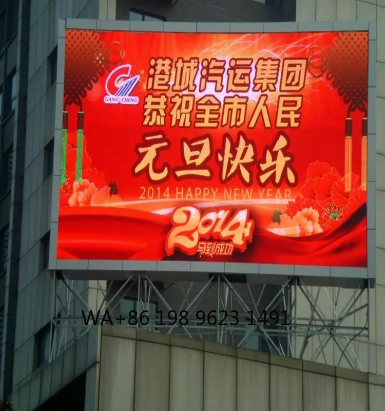 

High Brightness RGB LED Wall Screen Waterproof Outdoor Digital Signage Panel for Retail Store External Commercial Advertising