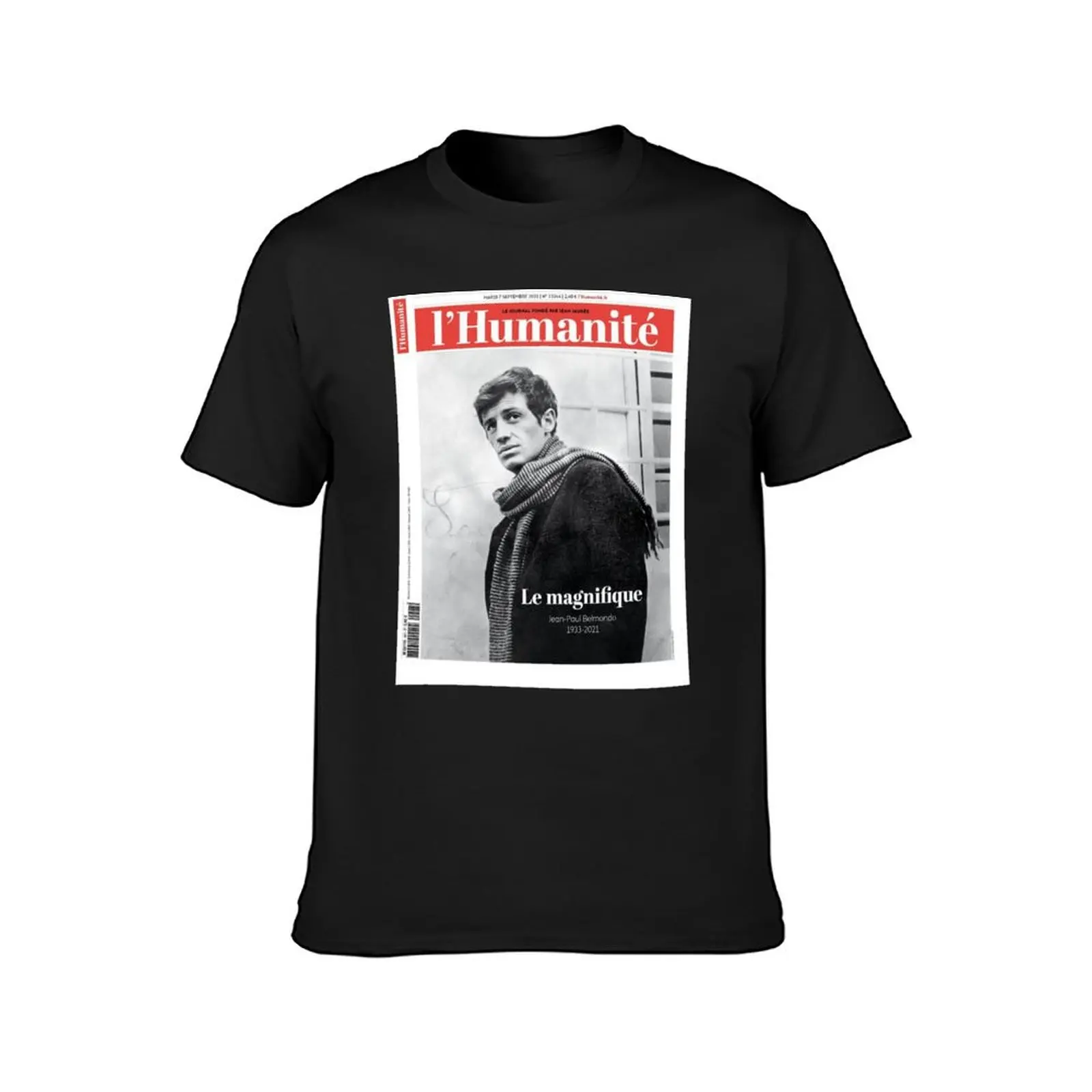 Jean Paul Belmondo T-Shirt vintage shirts graphic tees oversized t shirts for men