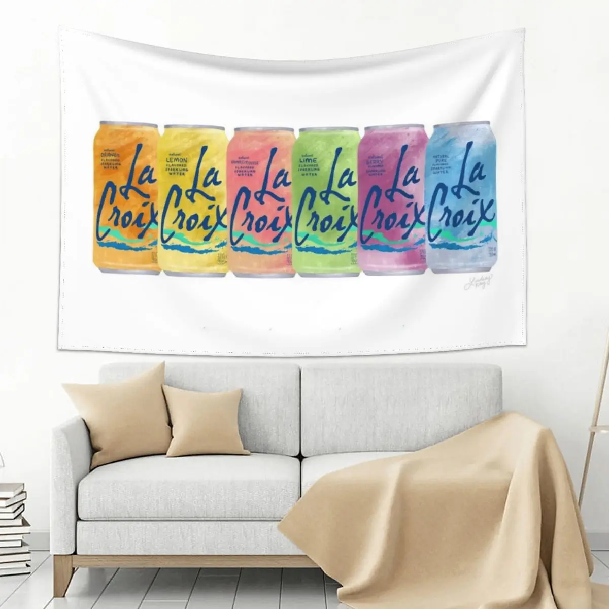 

La Croix Cans Tapestry