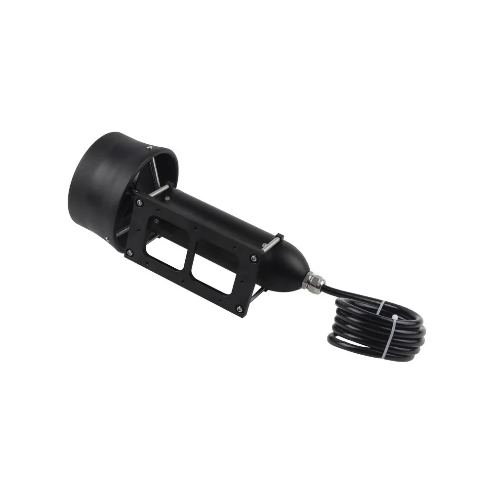 30KG de empuje 24-48V FATJAY propulsor submarino KYI-30ET-Z Motor sin escobillas impermeable con cubierta de nailon para barcos RC e-skateboard