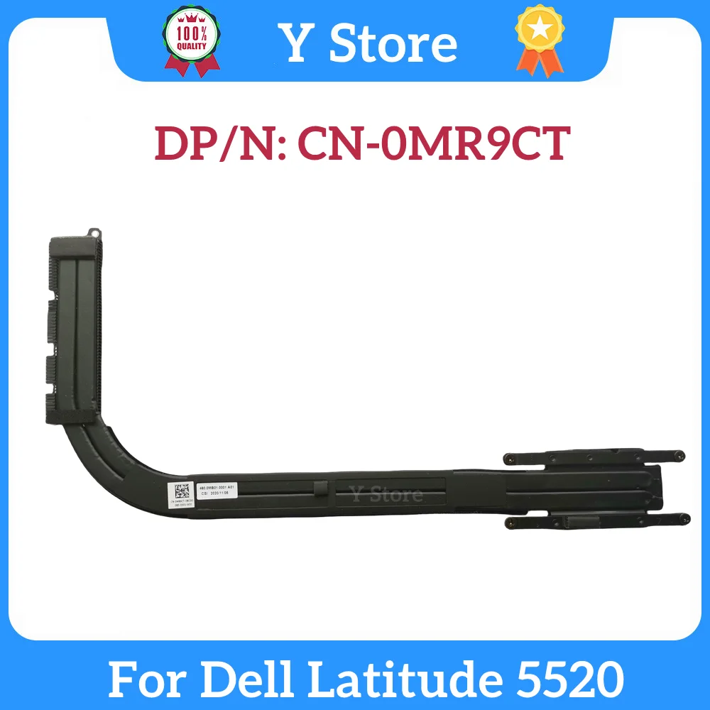 

Y Store новый оригинальный для ноутбука Dell Latitude 5520 медная трубка радиатора 0MR9CT MR9CT CN-0MR9CT радиатор Быстрая доставка