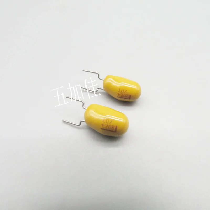 5-30pcs imported original T354M107K020AS 20V100UF gallbladder capacitor large volume fever audio tantalum capacitor