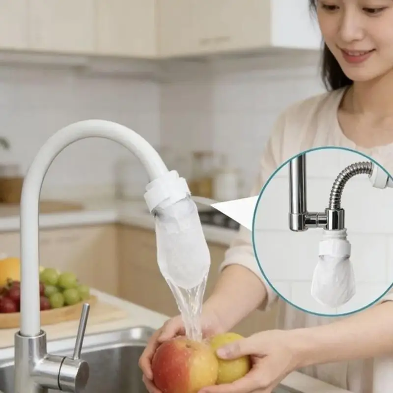 

50/100PCS Faucet Filter Cotton Prevents Splashing And Filters Tap Water, Sand, Rust, Scale, And Other Impurities BHL546-FRO