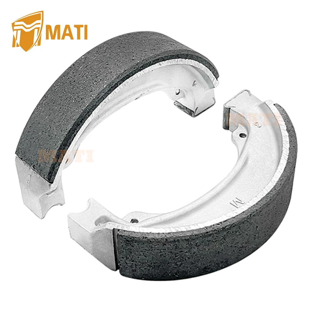 M MATI Rear Brake Shoes for Honda Recon 250 TRX250EX TRX250X TRX250 1997-2022 06430-HM8-A10 06430-HM8-A00