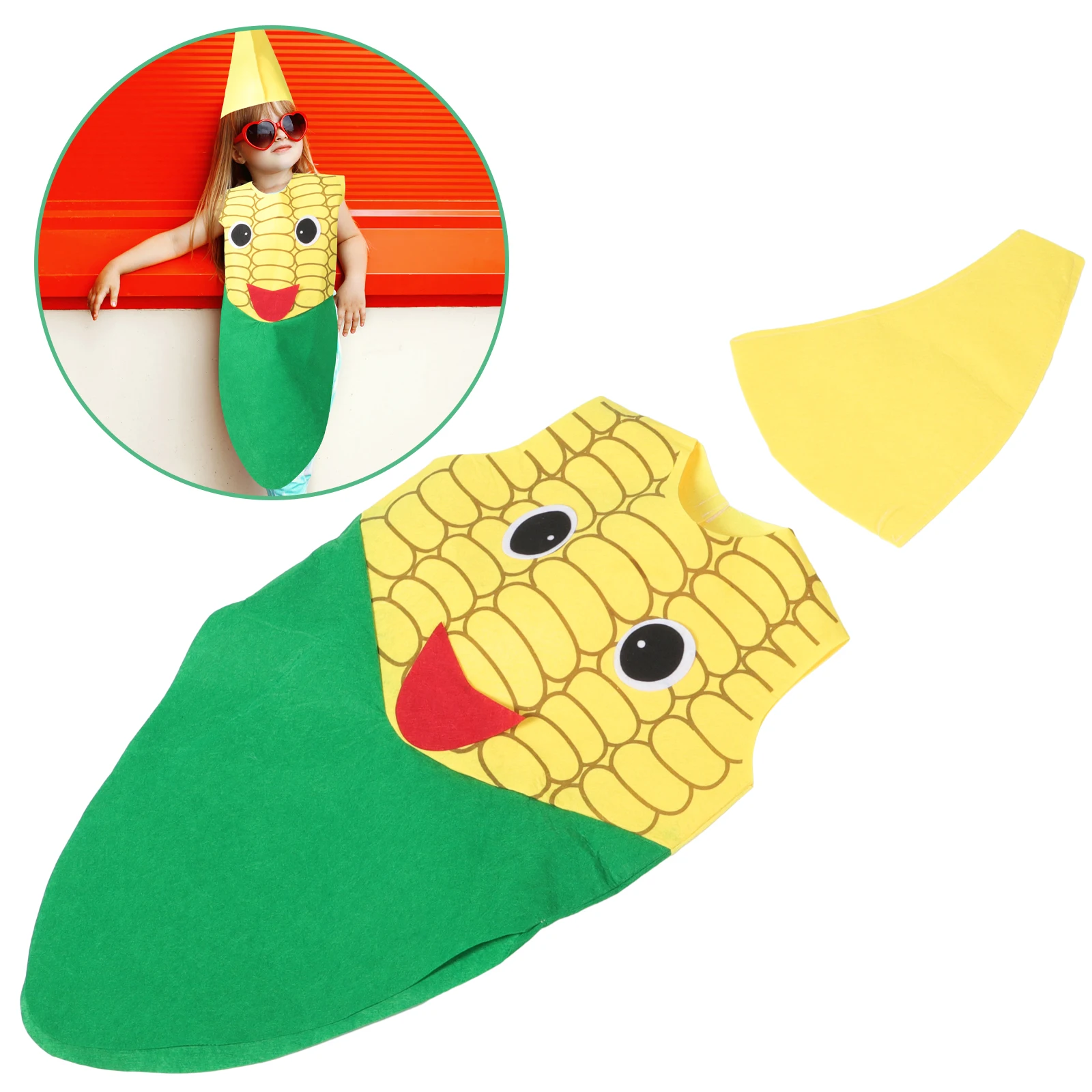 Costume de légumes pour enfants, vêtements de fête d'aubergine, tenue décorative pour tout-petits, Cosplay, accessoires de Festivals de spectacle sur scène