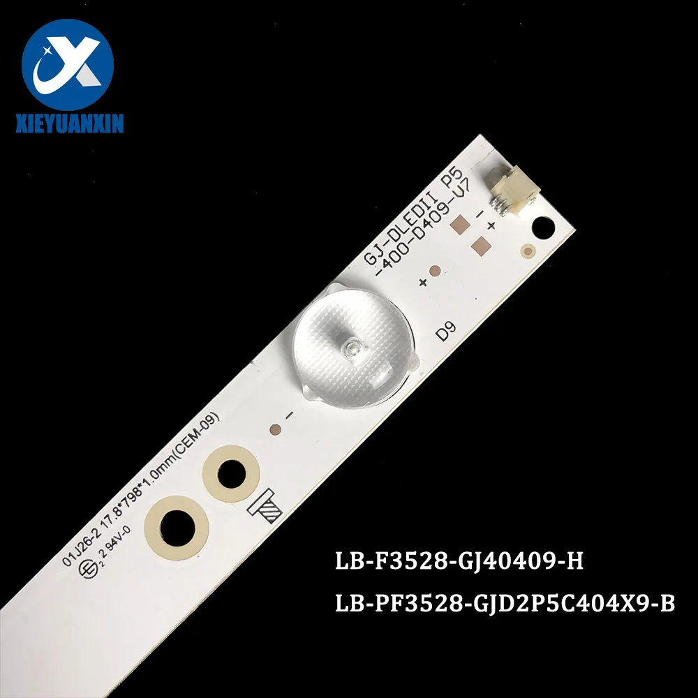 3V 798Mm Led Backlight TV untuk AOC 40Inch LB-PF3528-GJD2P5C404X9-B 4 Pcs/Set TV Led Lampu Latar Strip LED-40B800 LD40E01M D40PV1000