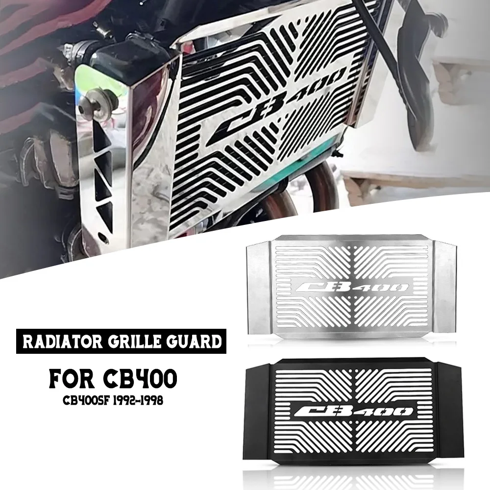 

FOR HONDA CB400 CB400SF 1992 1993 1994 1995 1996 1997 1998 Motorcycle Radiator Guard Protection Grille Protector Cover CB 400