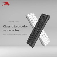 A4TECH Fk11 Wired Keyboard Business Mini Mute 86 Key Office Keyboard Ultra-Thin Portable PC Accessories for Notebook and Desktop