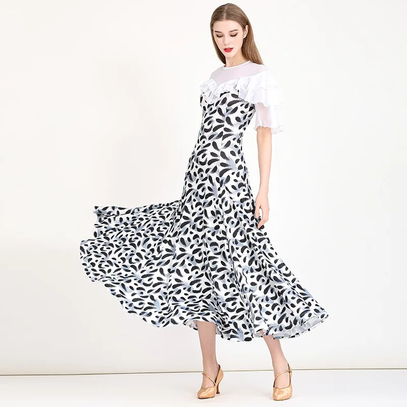 Robe de danse moderne personnalisée MY898, robes de valse de danse de salon, robe d'entraînement de salle de bal, robe de patinage Artistique Drag Queen