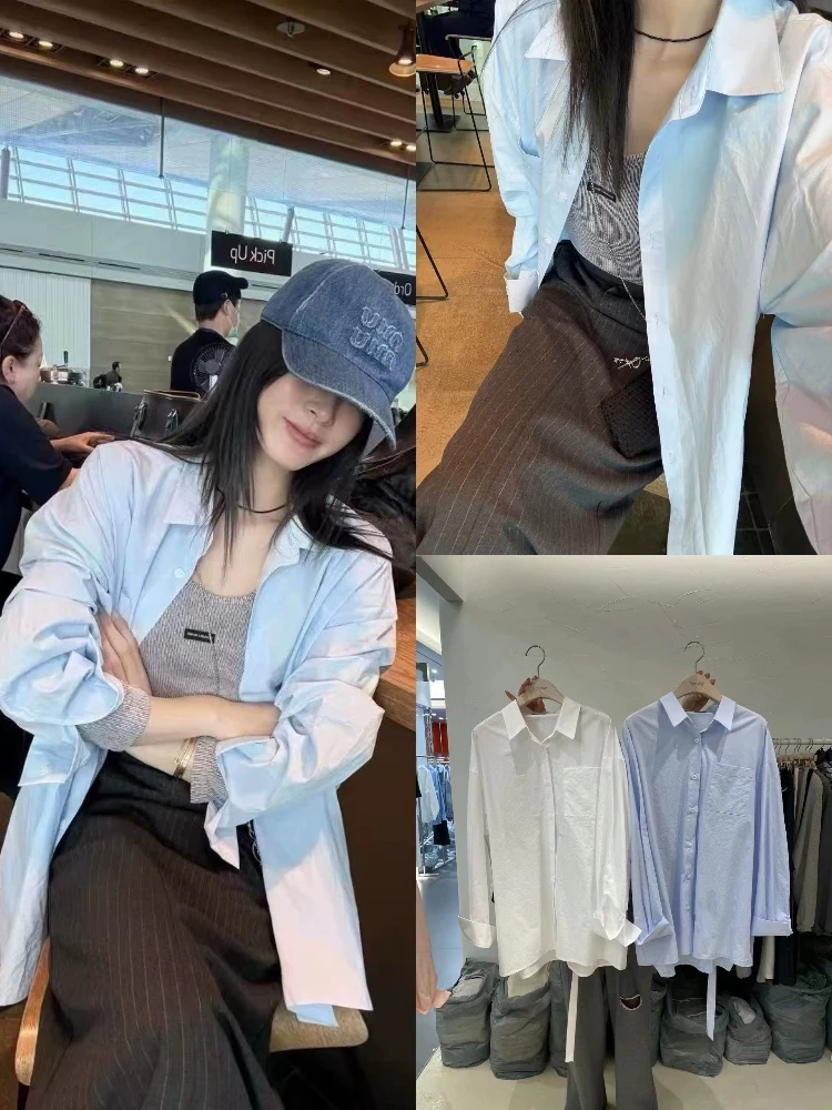 

Весна 2021. Женский простой свободный пояс с застежкой на талии и длинным воротником-стойкой стандартного кроя, весна 2021.