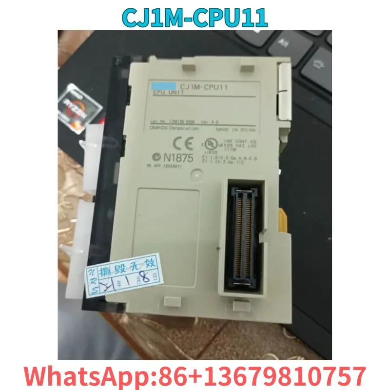 

Second hand CJ1M-CPU11 has been repaired and shipped in good condition