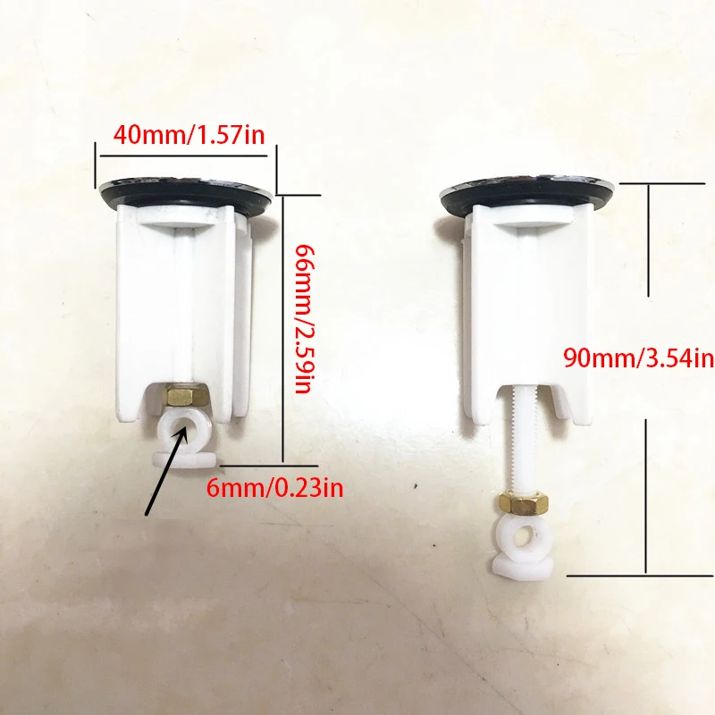 Wysokiej jakości korek spustowy, dolna korek do zlewu, uniwersalny korek do zlewu, regulowany korek korek do zlewu-łazienka? 40mm (wysokość