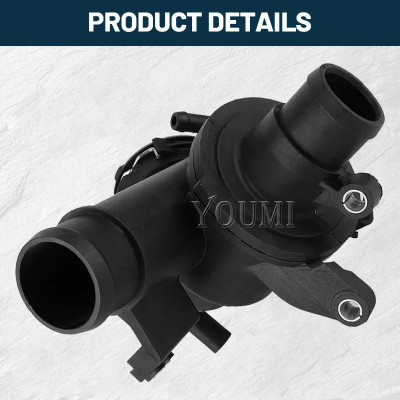 High Quality Engine Coolant Thermostat For Mercedes Benz GLE-Class W166 GLE300 OM651 6512002800 6512001500 6512001715 6512001215 - view 5