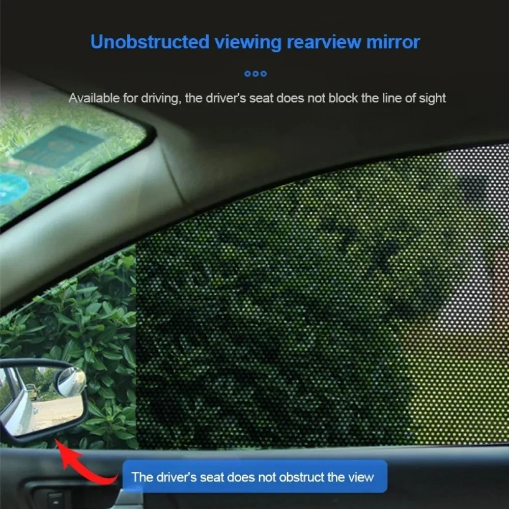 Car static paste car glass sunscreen heat insulation film sticker anti-peeking sticker