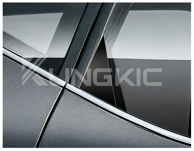Für Seat Leon MK3 2013 2014 2015 2016 2017 2018 2019 2020 Autofenster Türsäule B C Säule Post Trim glänzend schwarz PC Aufkleber – Detail 13