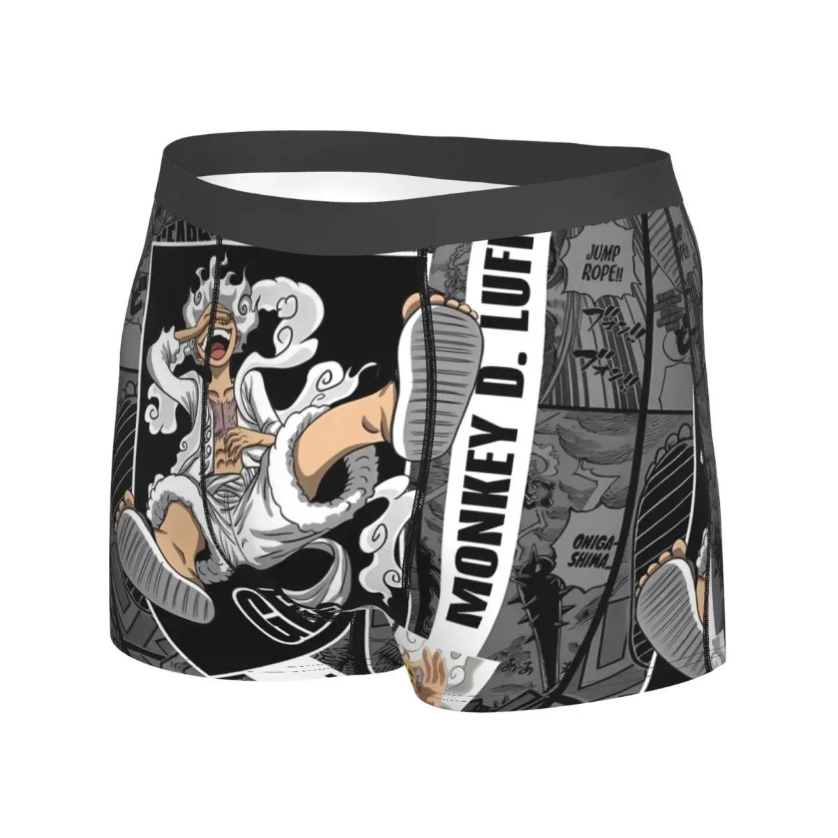 O-One Anime P-Piece Underwear Man Panties Customs Breathable Trunk Quality Shorts Briefs Big Size 2XL