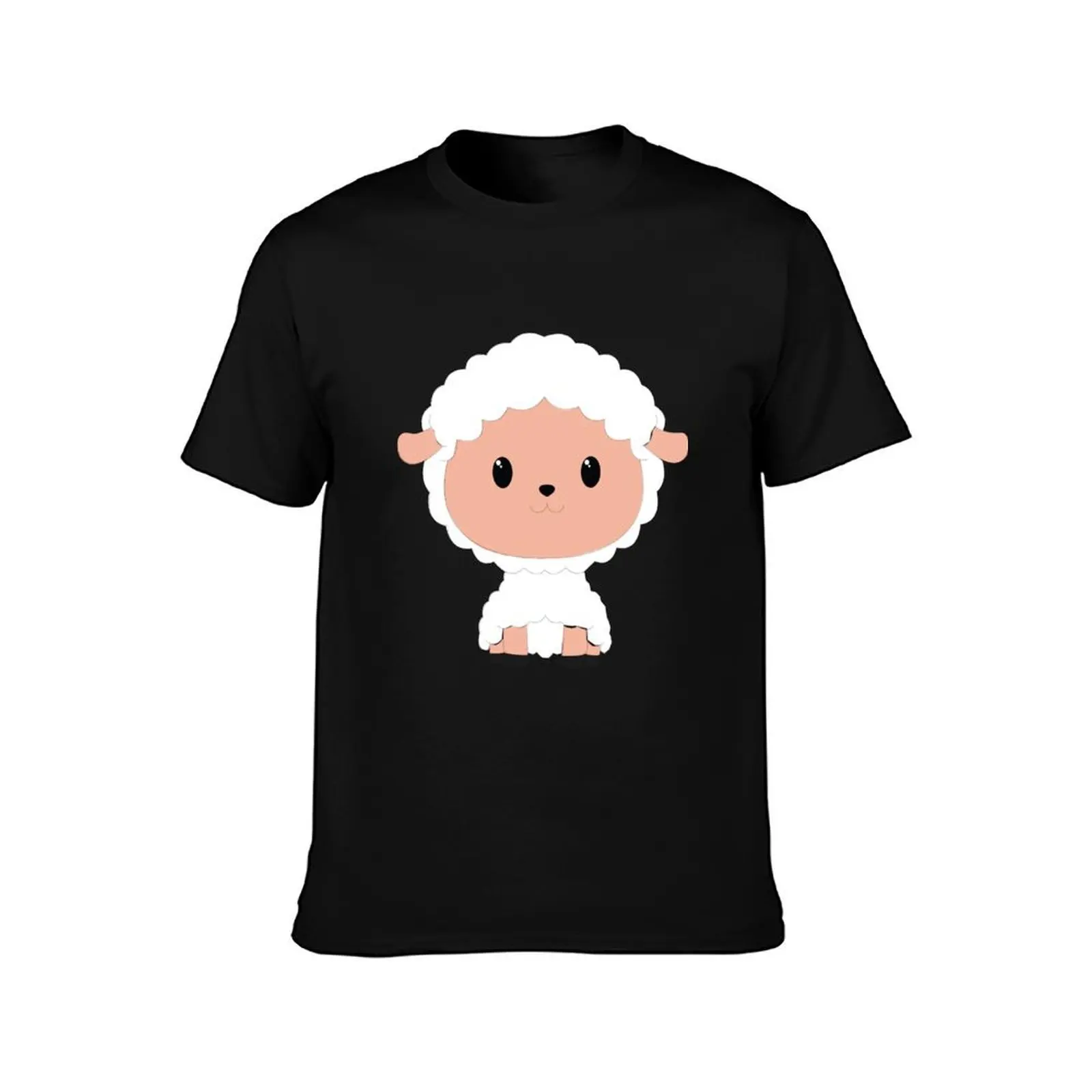 Cute sheep pattern T-Shirt Work Wear Breathable Tee
