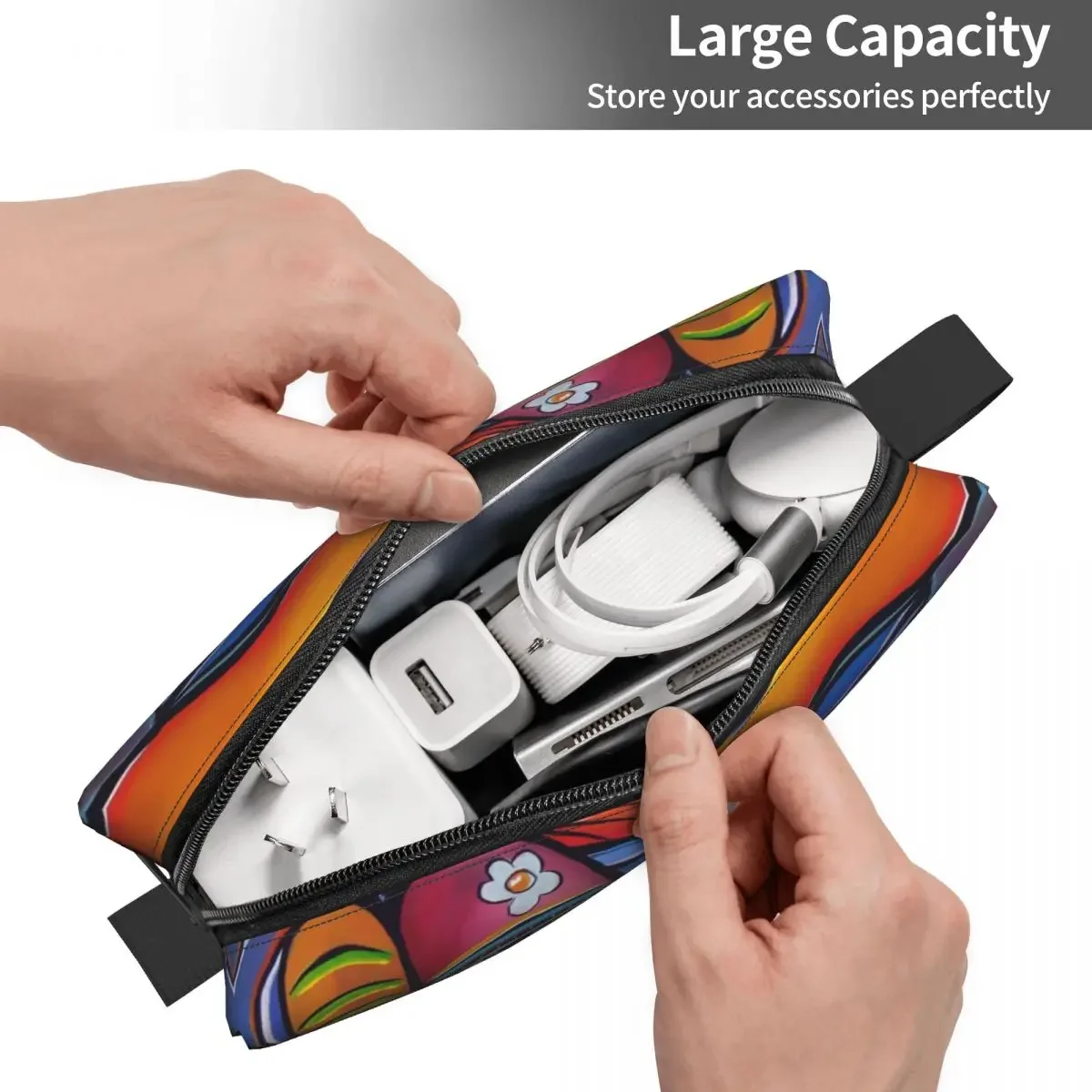 Kawaii Pablo Picasso Travel Toiletry Bag for Women Makeup Cosmetic Bag Beauty Storage Dopp Kit